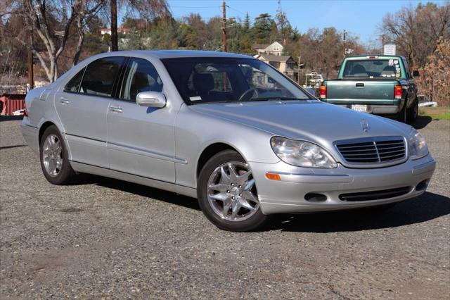 used 2002 Mercedes-Benz S-Class car, priced at $6,800