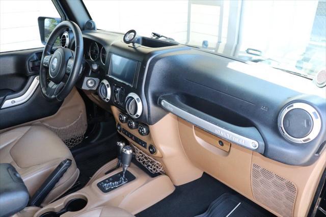 used 2013 Jeep Wrangler Unlimited car, priced at $16,895