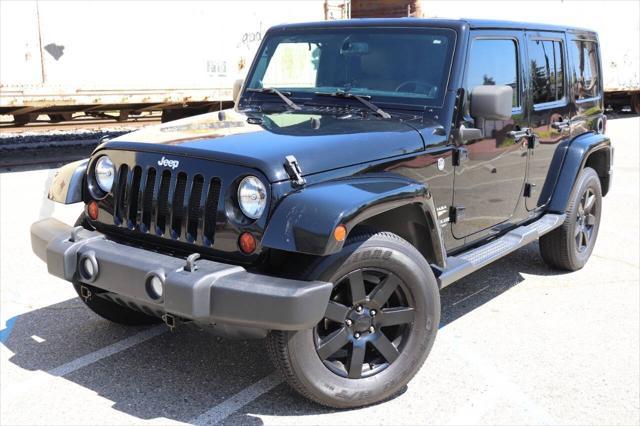 used 2013 Jeep Wrangler Unlimited car, priced at $16,895