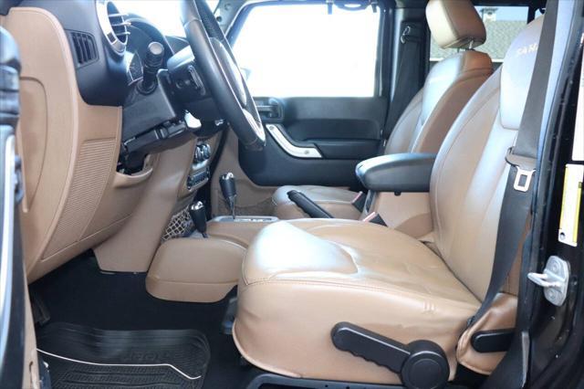 used 2013 Jeep Wrangler Unlimited car, priced at $16,895