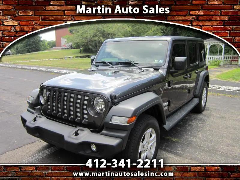 used 2018 Jeep Wrangler Unlimited car, priced at $21,988