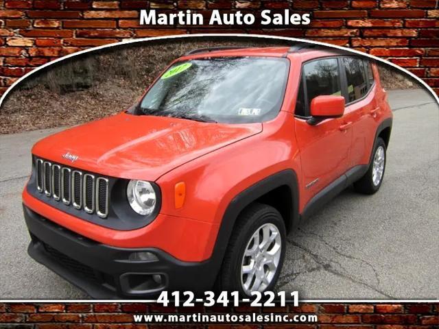 used 2017 Jeep Renegade car, priced at $15,488