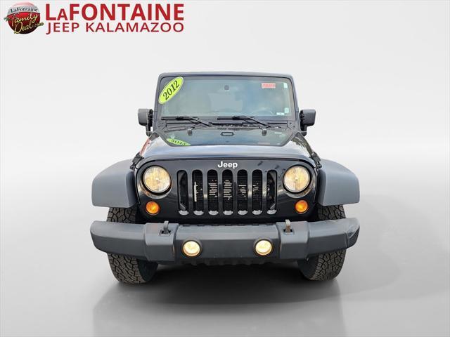 used 2012 Jeep Wrangler Unlimited car, priced at $11,956