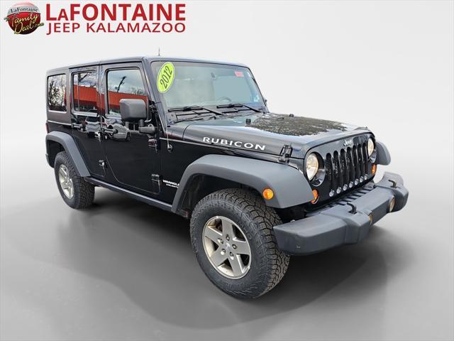 used 2012 Jeep Wrangler Unlimited car, priced at $11,956