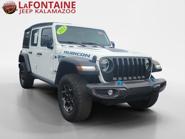 used 2021 Jeep Wrangler Unlimited car, priced at $33,754