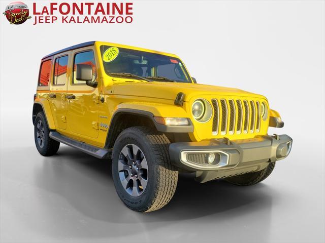 used 2018 Jeep Wrangler Unlimited car, priced at $19,900