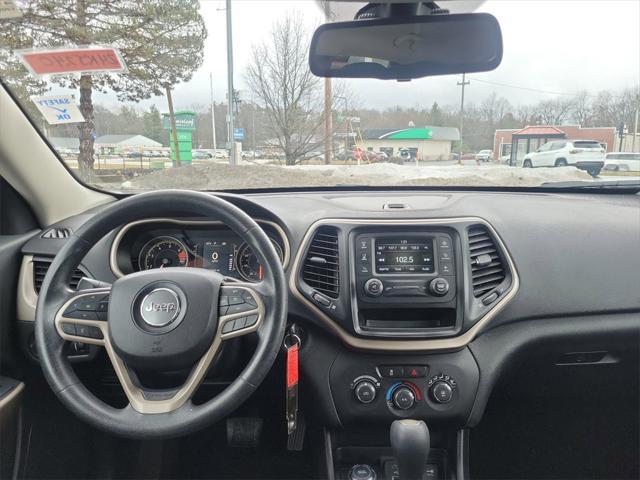 used 2017 Jeep Cherokee car, priced at $11,733