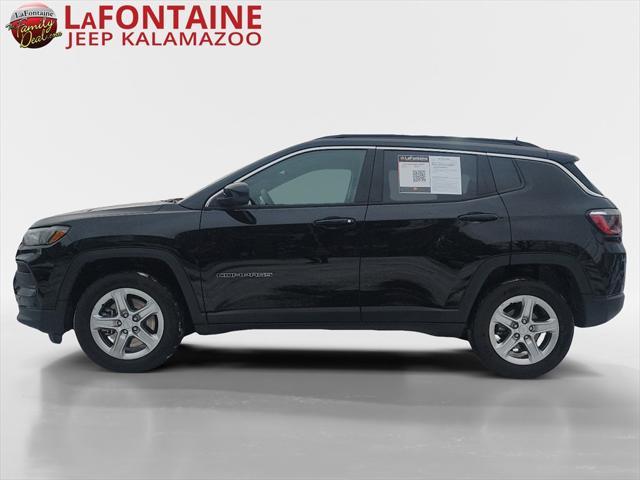 used 2023 Jeep Compass car, priced at $25,000