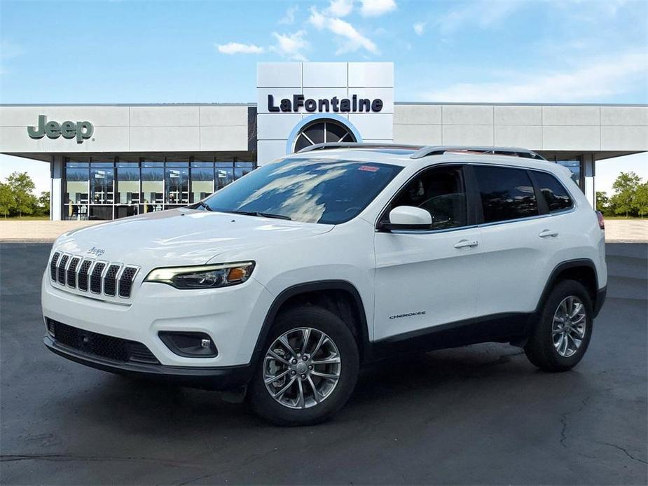 used 2021 Jeep Cherokee car, priced at $26,291