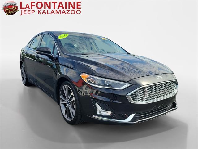 used 2019 Ford Fusion car, priced at $15,496