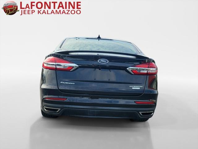 used 2019 Ford Fusion car, priced at $15,496