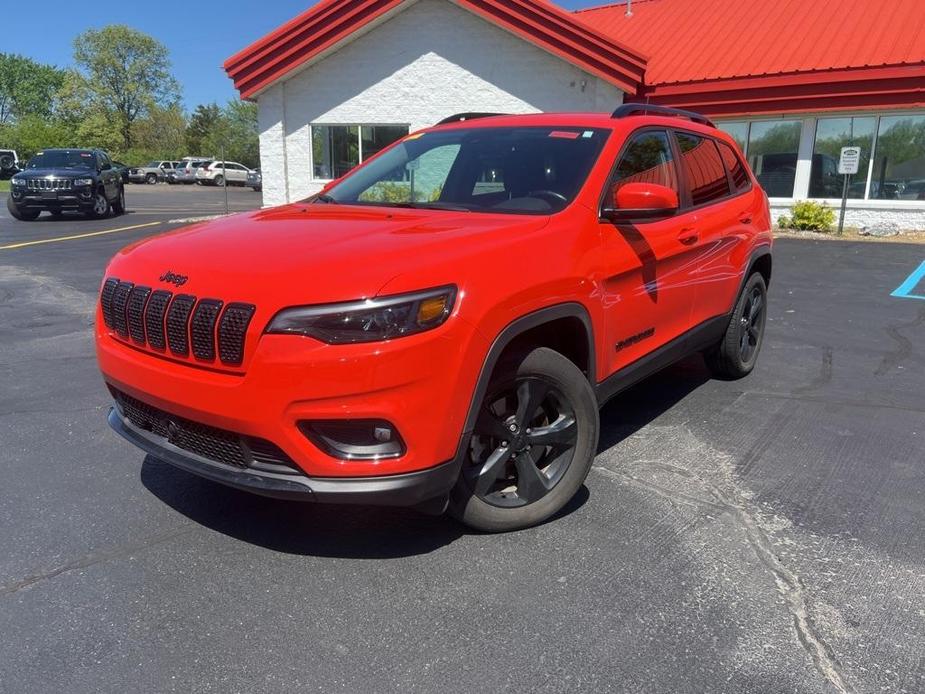 used 2021 Jeep Cherokee car, priced at $22,905
