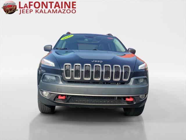 used 2018 Jeep Cherokee car, priced at $12,223