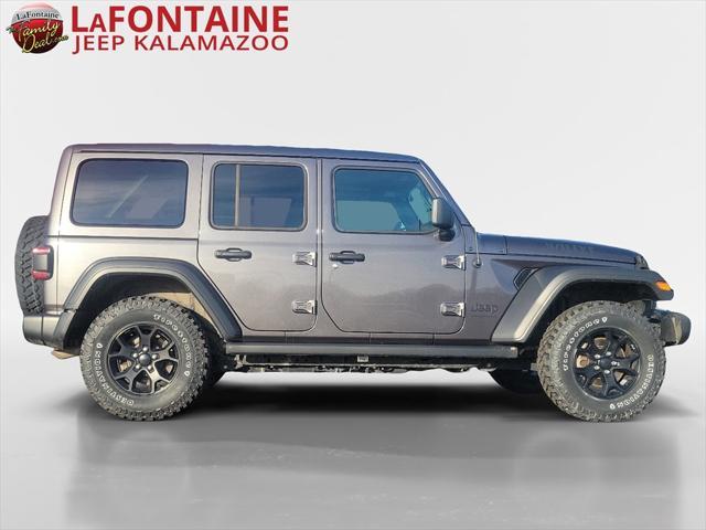 used 2021 Jeep Wrangler car, priced at $30,504