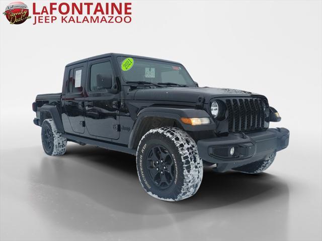 used 2021 Jeep Gladiator car, priced at $28,535