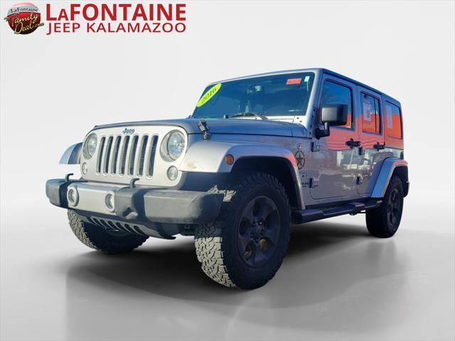 used 2016 Jeep Wrangler Unlimited car, priced at $12,500