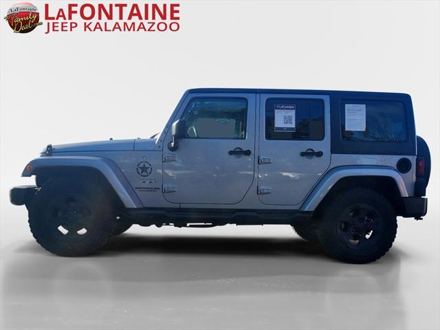 used 2016 Jeep Wrangler Unlimited car, priced at $12,500