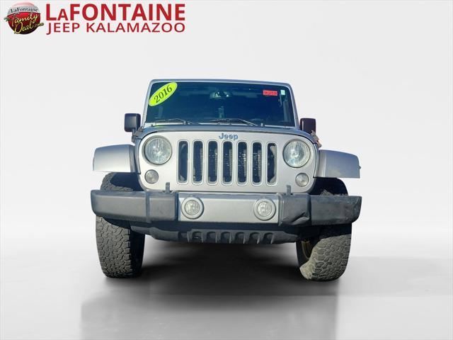 used 2016 Jeep Wrangler Unlimited car, priced at $12,500