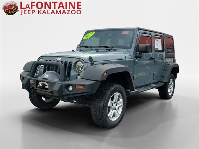 used 2014 Jeep Wrangler Unlimited car, priced at $10,970