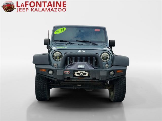 used 2014 Jeep Wrangler Unlimited car, priced at $10,970