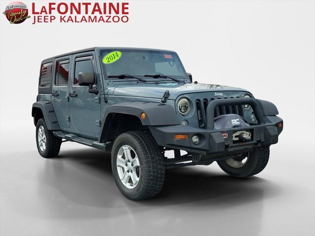 used 2014 Jeep Wrangler Unlimited car, priced at $10,970