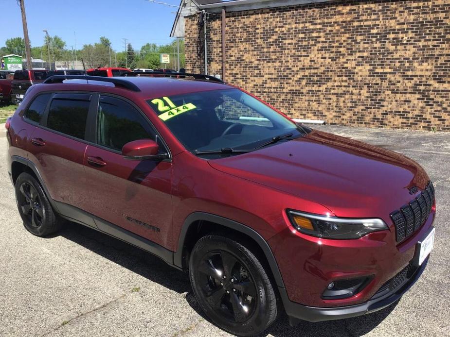 used 2021 Jeep Cherokee car, priced at $24,853