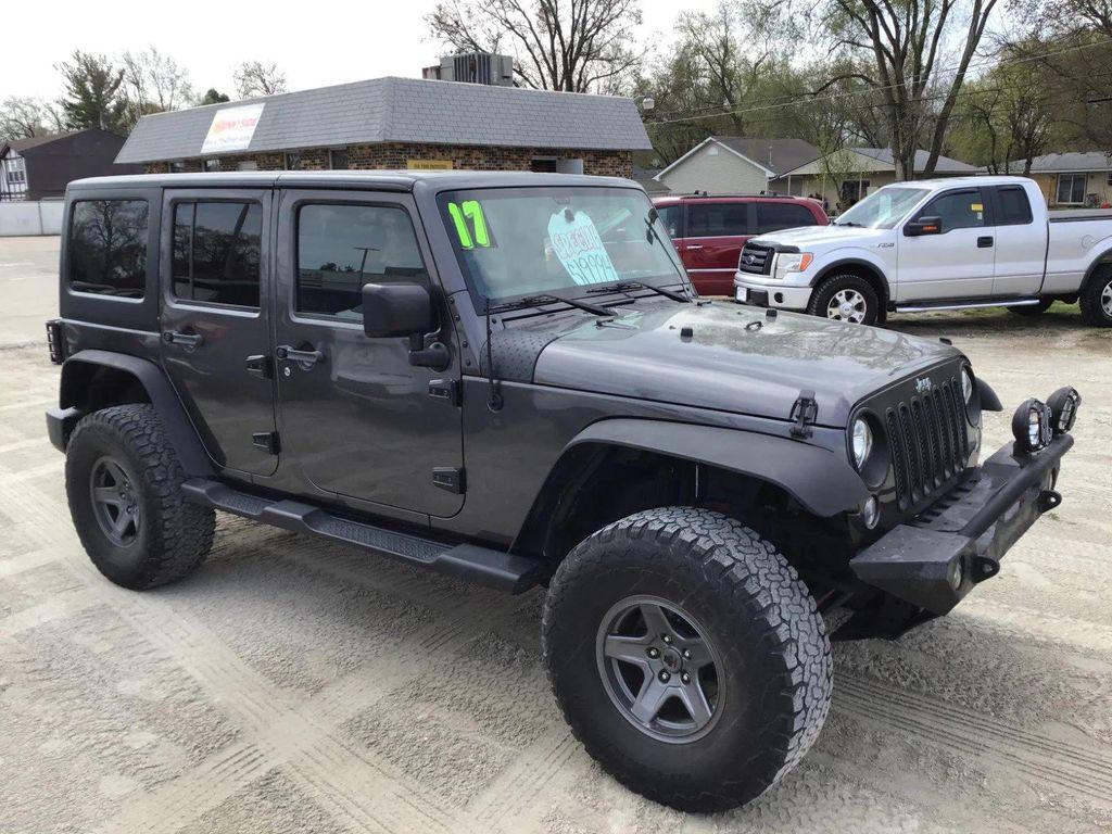 used 2017 Jeep Wrangler Unlimited car, priced at $19,994