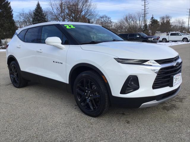 used 2022 Chevrolet Blazer car, priced at $23,885