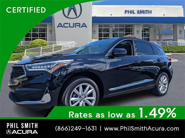 used 2021 Acura RDX car, priced at $26,909