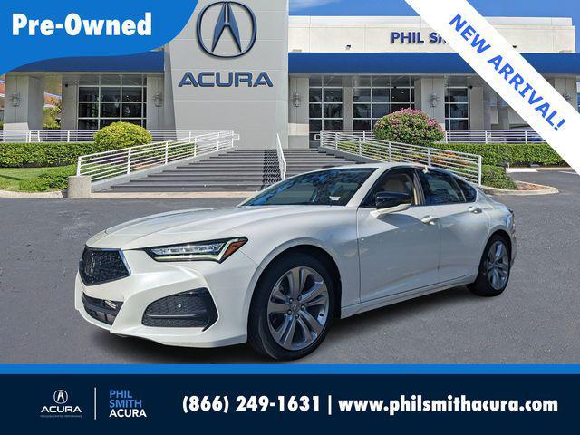 used 2022 Acura TLX car, priced at $29,363