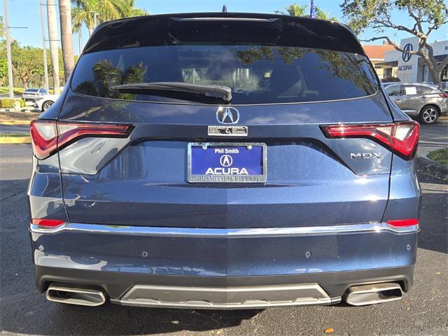 used 2025 Acura MDX car, priced at $49,995