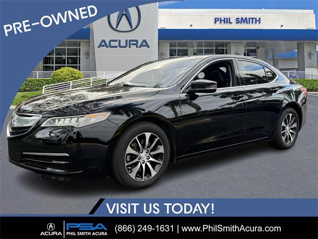 used 2015 Acura TLX car, priced at $13,995