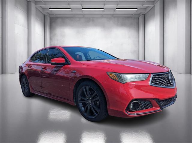 used 2019 Acura TLX car, priced at $25,600