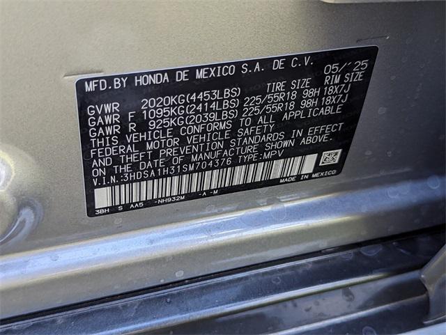 new 2025 Acura ADX car, priced at $35,000