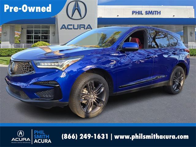 used 2021 Acura RDX car, priced at $29,900