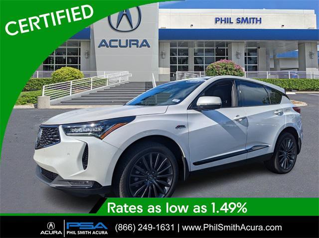 used 2023 Acura RDX car, priced at $43,500