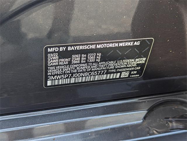 used 2022 BMW 330e car, priced at $25,698