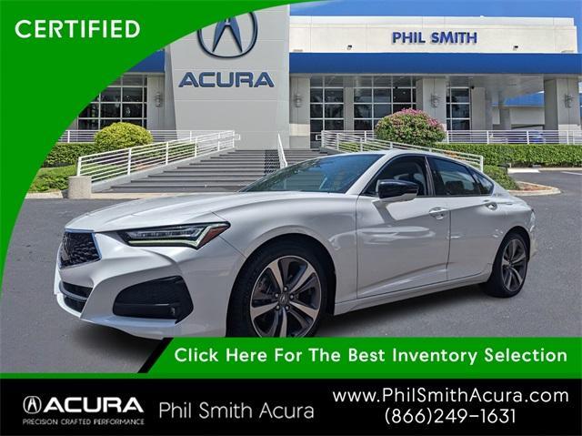 used 2021 Acura TLX car, priced at $32,434