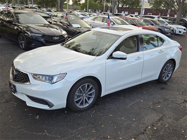 used 2018 Acura TLX car, priced at $19,890