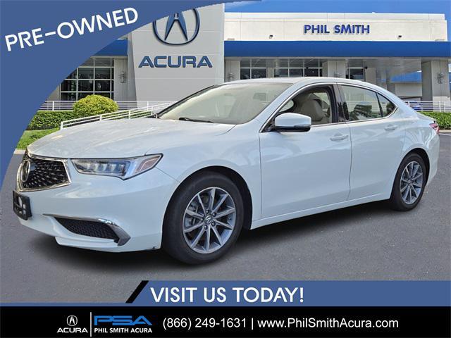 used 2018 Acura TLX car, priced at $19,890