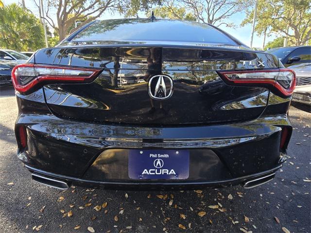 new 2025 Acura TLX car, priced at $47,195