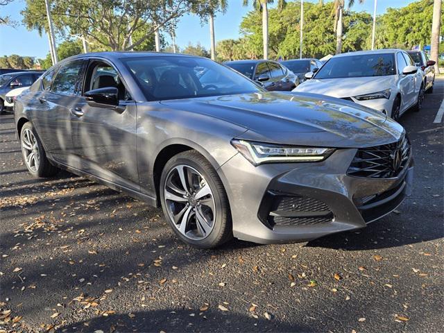 new 2025 Acura TLX car, priced at $47,195