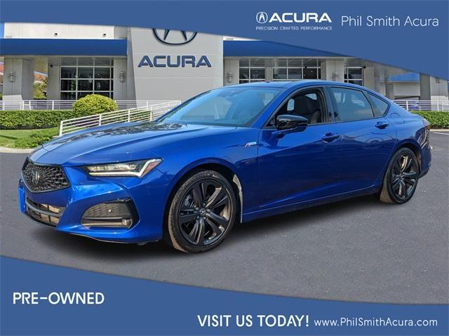 used 2021 Acura TLX car, priced at $29,901