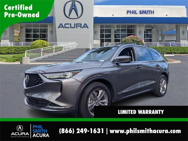 used 2022 Acura MDX car, priced at $32,500