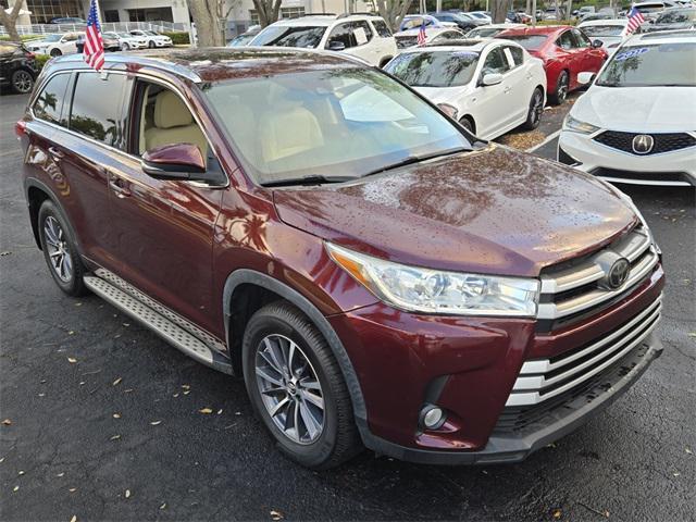 used 2018 Toyota Highlander car, priced at $23,500