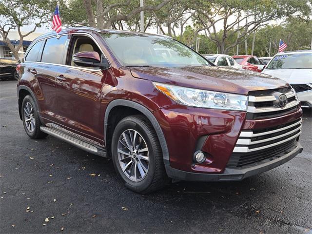 used 2018 Toyota Highlander car, priced at $23,500