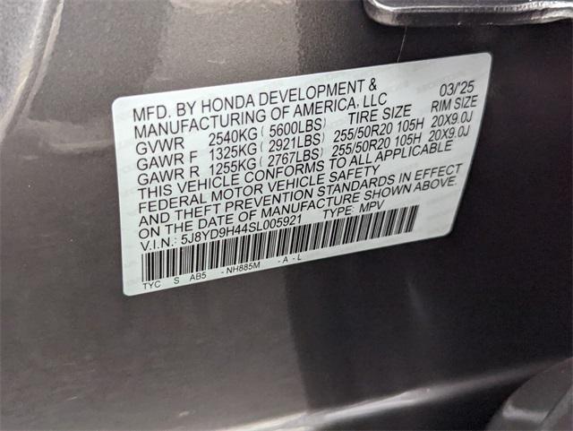 new 2025 Acura MDX car, priced at $57,200