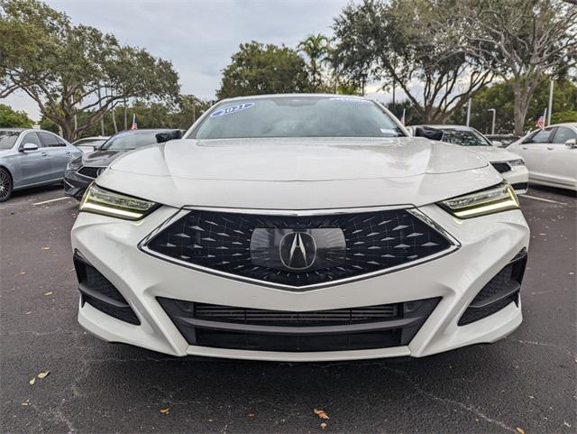 used 2021 Acura TLX car, priced at $24,765