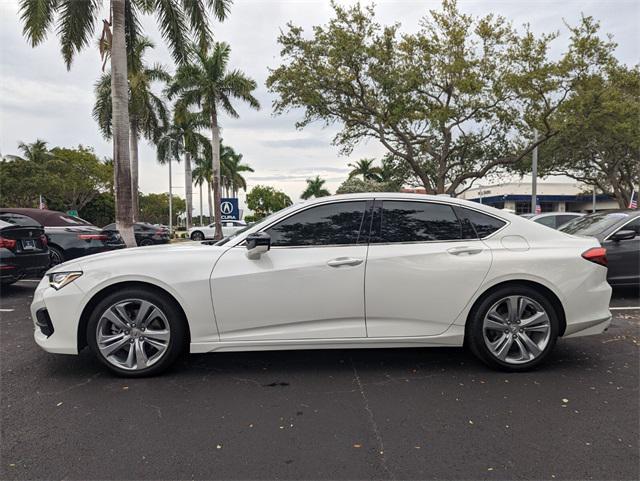 used 2021 Acura TLX car, priced at $24,765