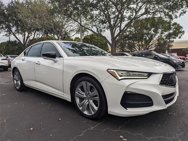 used 2021 Acura TLX car, priced at $24,765